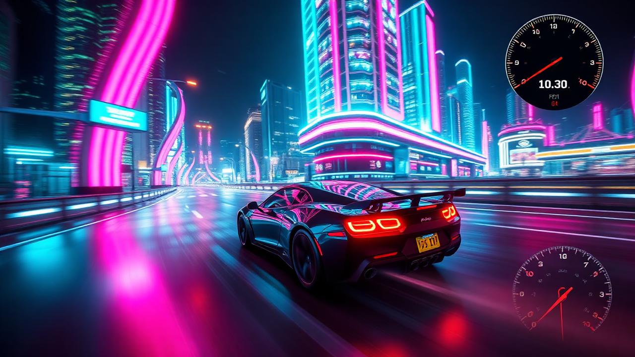 Neon Racer preview